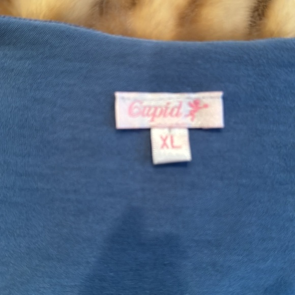 Blue gray blouse - Picture 6 of 6